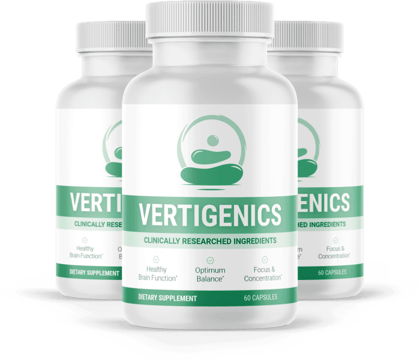 Three bottle package of Vertigenics
